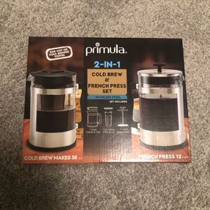 NEW Primula 2 in 1 Coffee Maker 51 OZ